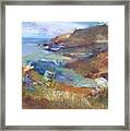 Immersed In The Landscape Painters At Rocky Creek, Quin Sweetman Framed Print