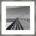 Imperial Beach Pier Framed Print