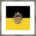 Habsburg Flag With Imperial Coat Of Arms 1 Framed Print