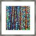 In A Pine Forest Framed Print