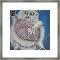 In A Tangle Framed Print