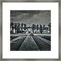 In Front Of Monastery Framed Print