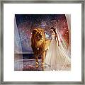 In His Presence  With Title Framed Print
