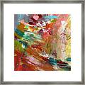 In My Dreams- Abstract Art By Linda Woods Framed Print
