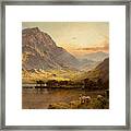 In North Wales Framed Print