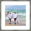 In Step With Life Framed Print