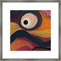 In The Eye Of The Hurricane Framed Print