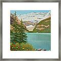 In The Mountain Air Framed Print