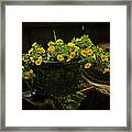 In Yellow Framed Print