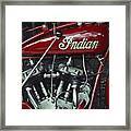 Indian 101 Scout Framed Print