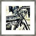 Indian Board Track Racer Framed Print