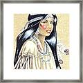 Indian Girl Framed Print