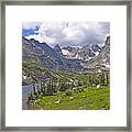 Indian Peaks Wilderness Lake Isabelle Colorado Framed Print