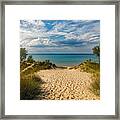 Indiana Dunes State Park Framed Print