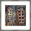 Industrial Storm Framed Print