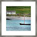 Inishbofin Boat Framed Print