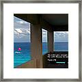 Inspirational - Picture Windows Framed Print