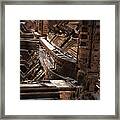 Interior Support Structure Framed Print