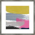 Jubilee Mix 2- Abstract Art By Linda Woods Framed Print