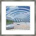 Intersecting Lines - Pastels Framed Print