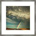 Into The Storm Framed Print