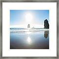 Into The Sun Framed Print