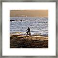 Into The Sunset Framed Print