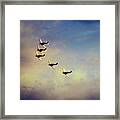 Into The Wild Blue Yonder Framed Print