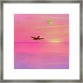 Into The Wild Pink Yonder Framed Print