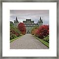 Inveraray Castle In Autumn Framed Print