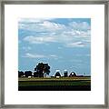 Iowa Farm Framed Print