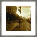 Ipanema E O Vazio Framed Print