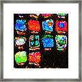 Iphone In Abstract Framed Print