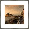 Ischia With A View Of Castello Aragonese Framed Print
