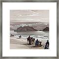 Isle Of Graia Gulf Of Akabah Arabia Petraea Feby 27th 1839 Framed Print