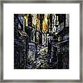 Istanbul Impressions. Lost In The City. Framed Print