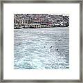 Istanbul To Kadikoy, Ferry Ride On The Golden Horn Framed Print