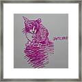 It Has A Cat Named Gatchee Framed Print