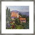 Italian Village Framed Print