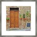 Italy - Door Twenty Framed Print