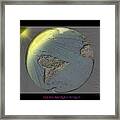 It's An Abstract World Framed Print