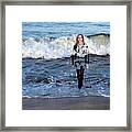 I've Been Trying To Walk On Water Framed Print