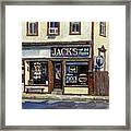 Jack's Hot Dogs North Adams Framed Print