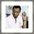 James Baldwin Framed Print