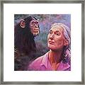 Jane Goodall Framed Print