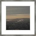 January Evening Framed Print