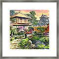 Japan Garden Variant 2 Framed Print
