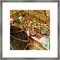 Koi Garden Framed Print