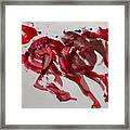 Japanese Horse Framed Print