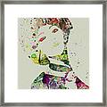 Japanese Woman Framed Print